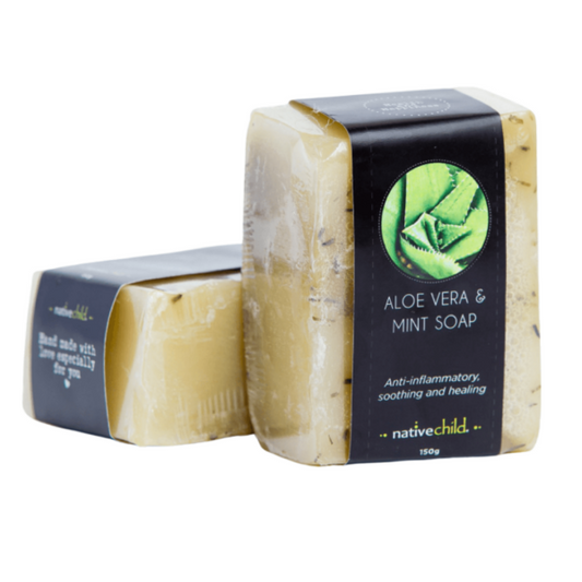 Aloe Vera & Mint Soap (100g)
