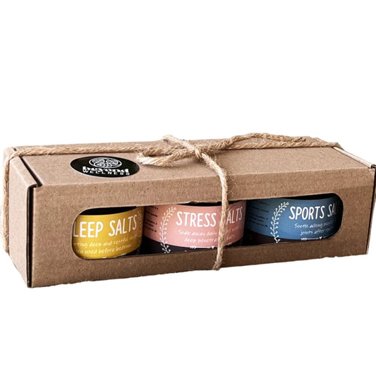 Three Tubs Healing Salts Gift Box